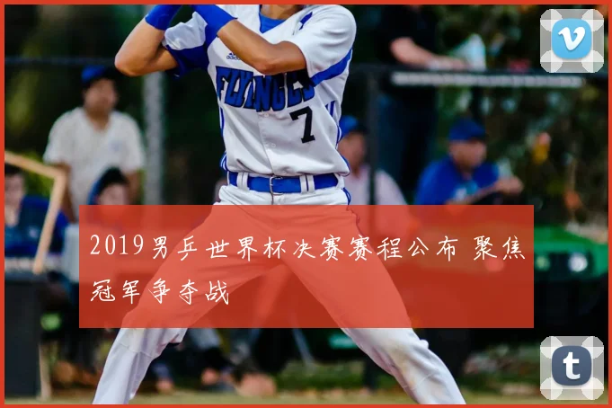 2019男乒世界杯决赛赛程公布 聚焦冠军争夺战